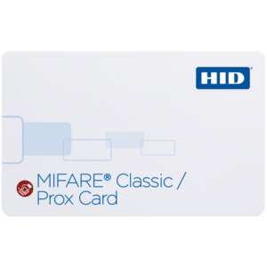 Cartão HID iCLASS SE 350x MIFARE Habilitado para Tecnologia SIO + Prox