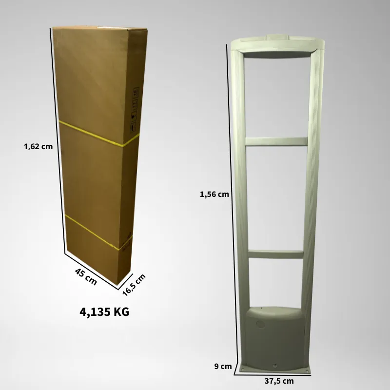 Antena Antifurto EAS (RX) Cinza RF 8,2 Mhz 110/220V MD02 8ic101-3800 - Imagem 3