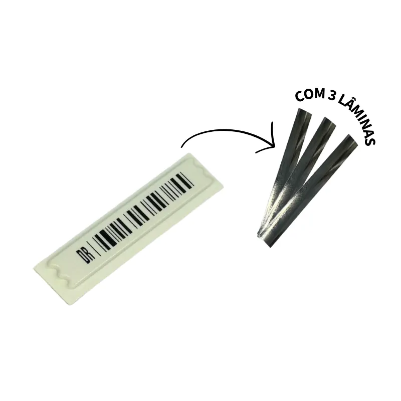 Etiqueta Adesiva Antifurto Código AM 58 Khz c/ 5.000 un - Imagem 3