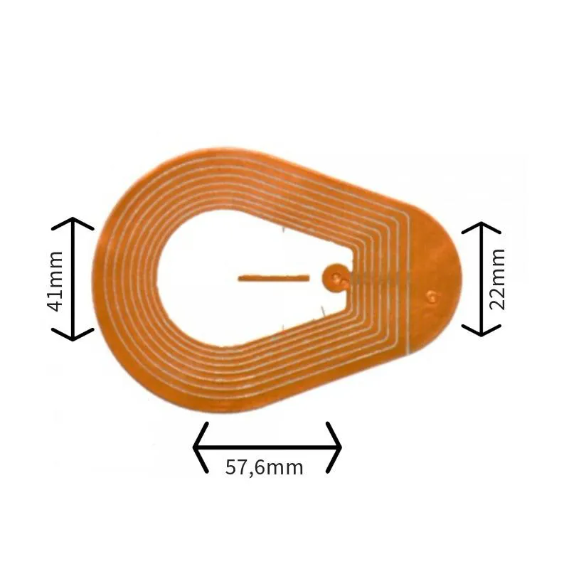Etiqueta Adesiva para Calçados Rolo c/ 1.000 un RF 8,2 mhz - Imagem 5