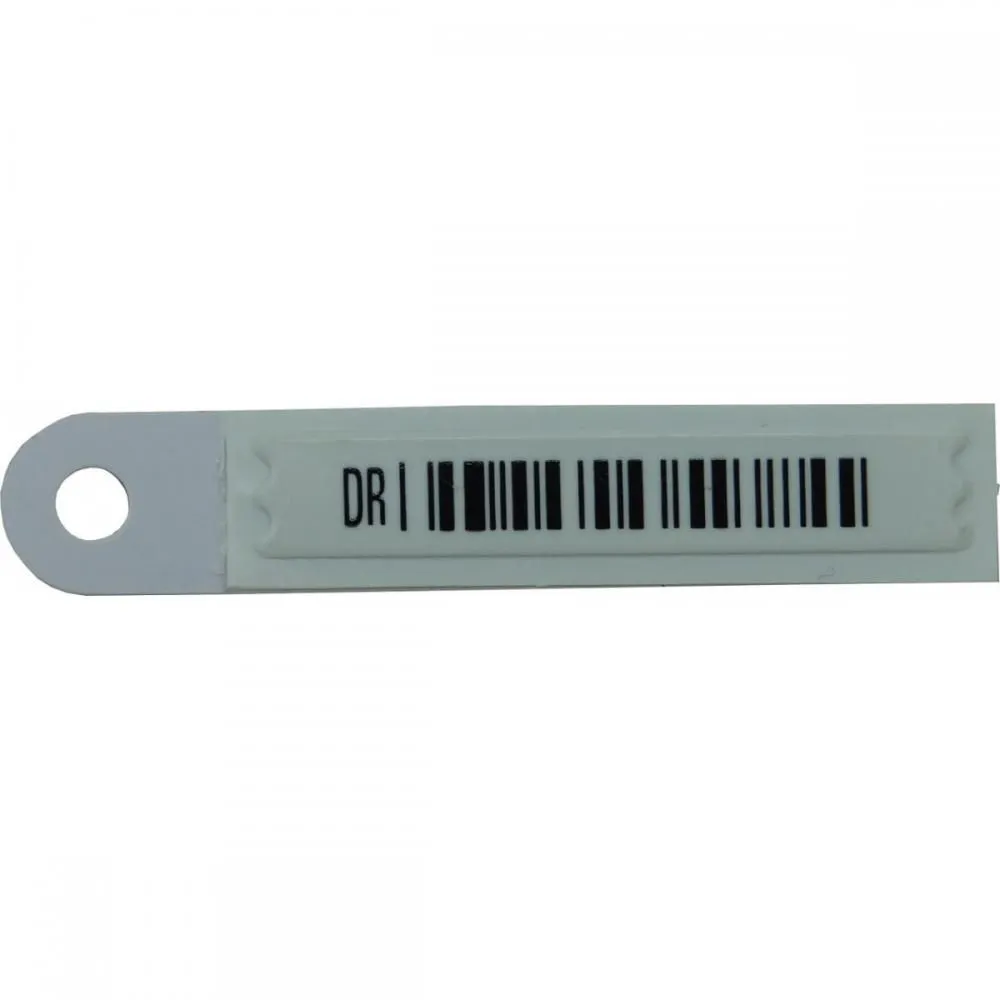 Etiqueta com Furo Antifurto código Am 58 Khz c/ 1.000 un