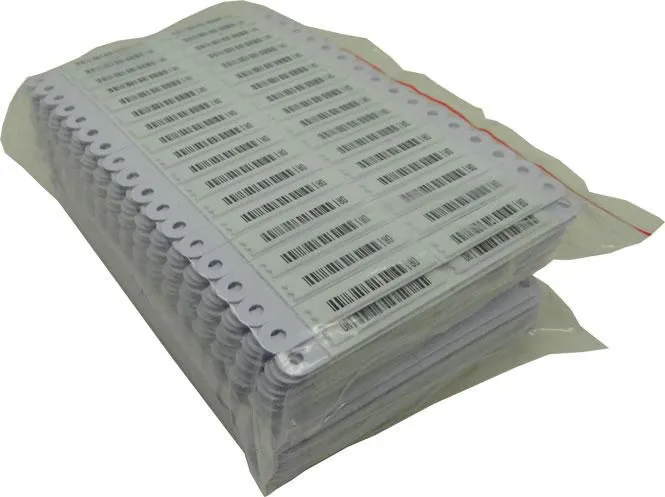 Etiqueta com Furo Antifurto código Am 58 Khz c/ 1.000 un - Imagem 3