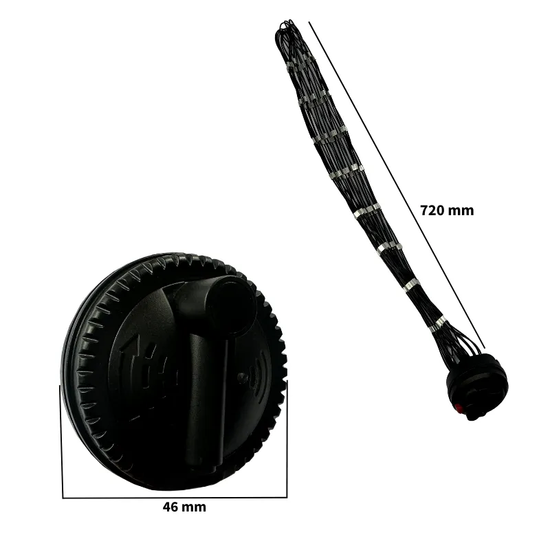 Etiqueta Rede Aranha Cabo 72cm (7cm alarme) Am 58 Khz - MD24 pct 10 un