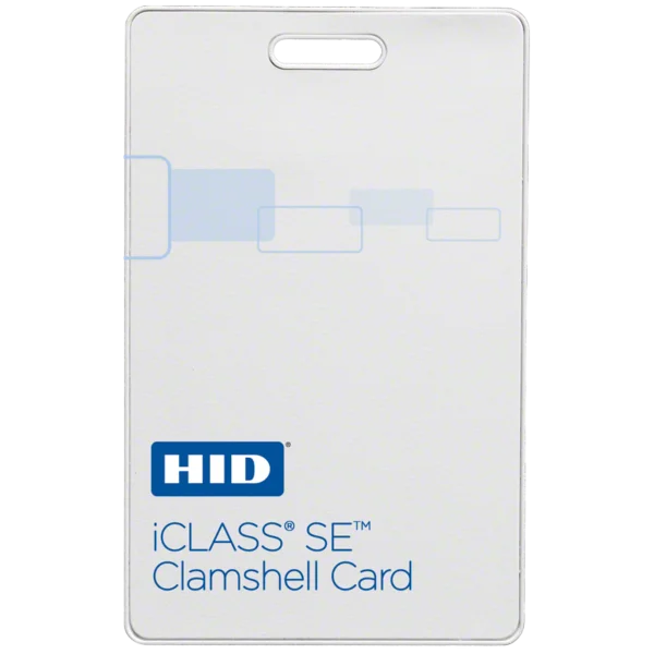 Cartão Clamshell HID® iCLASS® SE™ 3350