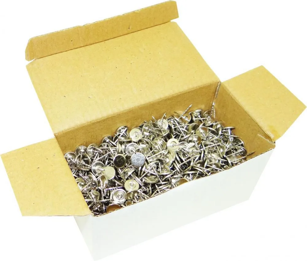 Pino Metálico Cabeça Fixa Ranhurado 16mm MD03 c/ 1.000 un - Imagem 2