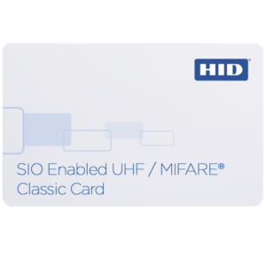 Cartão HID® iCLASS® SE™ UHF/MIFARE® 603X Classic habilitado para SIO™