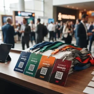 Credenciais para Eventos: Identificação Profissional